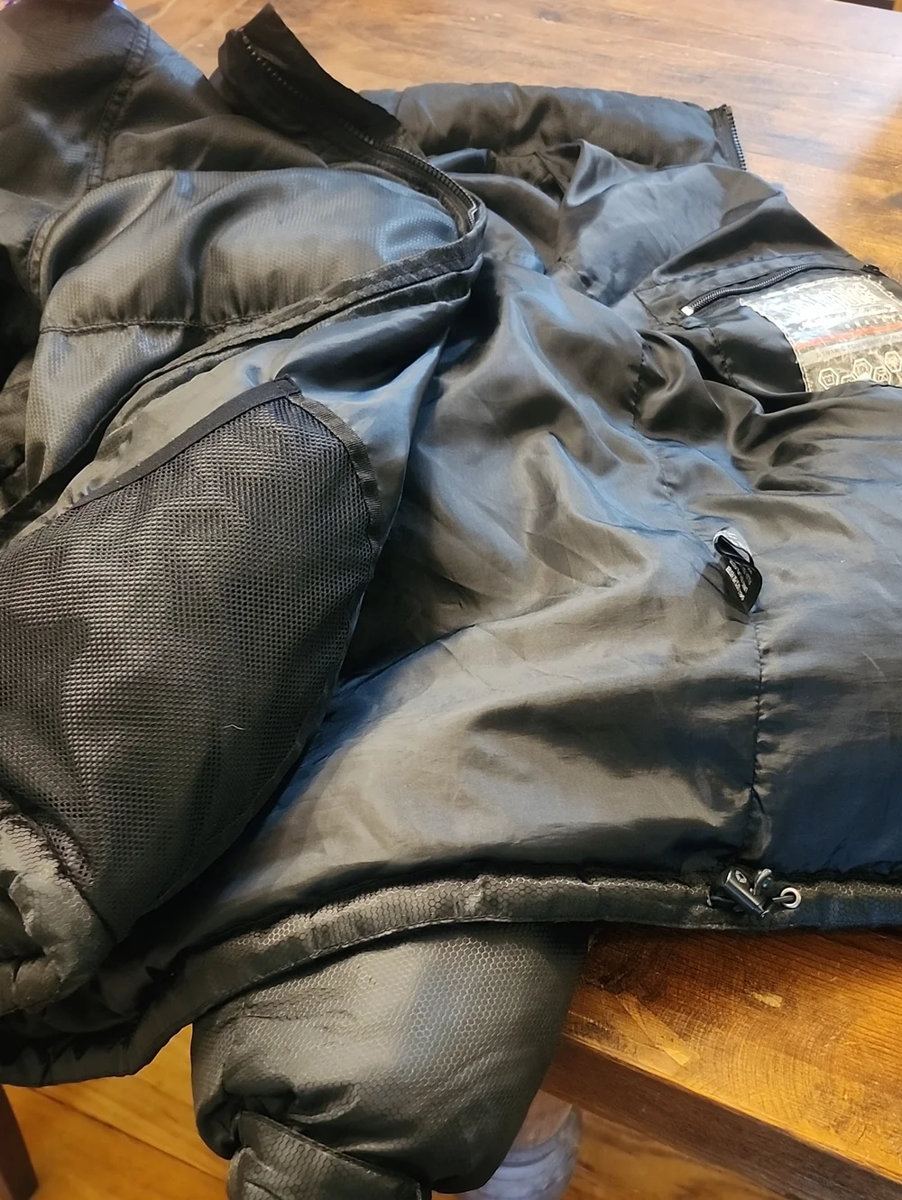 South Pole Mens Black Puffer Jacket - Insulated Winter Coat